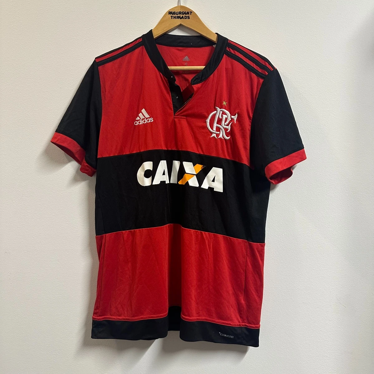 Maillot Vintage Flamengo Domicile 1980-1983 - Camiseta - Taille 48 Homme