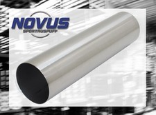 EDELSTAHL ENDROHR Ø 90mm RL-Design zum ANSCHWEISSEN AUSPUFF ENDSCHALLDÄMPFER