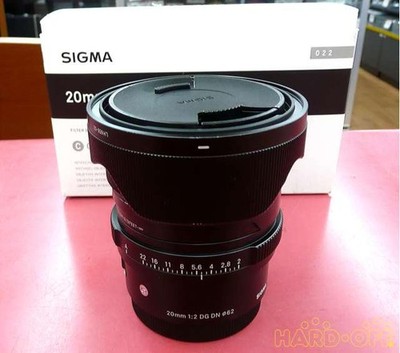 Sigma 20mm F2 DG DN Ultra-Wide Wide Angle Lens for Sony E Mount, Full-Frame