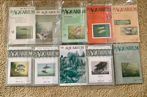 Aquarium Magazines 50 Total Issues With Protective Uv Sleeves On Each Issue! ￼