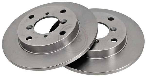 2X A.B.S. Bremsscheibe 16134 FüR Swift Suzuki 1 AA 2 EA MA Gti SF413 AA34 Gxi-image