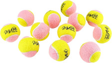 X-Small Dog Tennis Balls 1.5" Pack of 12- Puppy Mini Fetch Pet Little Tennis Bal