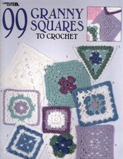 LEISURE ARTS 99 GRANNY SQUARES TO CROCHET