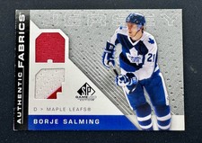 2007-08 SP Game Used Hockey Authentic Fabrics Jersey Borje Salming 