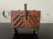 WMG Anthropomorphic Sewing Box Shelf Sitter 2006