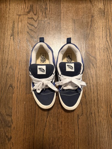 Size 9.5 - Vans Knu-Skool Navy White