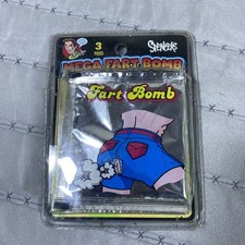 Spencer s Mega Fart Bomb 3 Pack Sealed 2018 Prank Novelty Gag Stink Bomb NOS