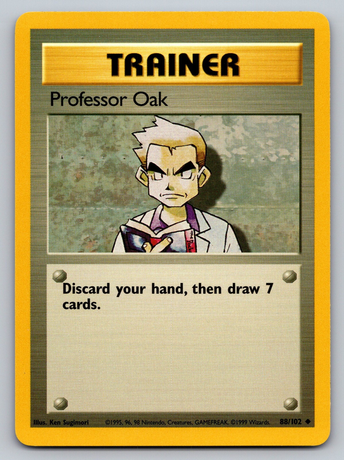Base Set #088/102 Professor Oak