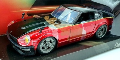 Jada Maßstab 1:24 Diecast 34916 - Datsun 240Z 1972 - rot/schwarz