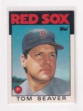 1986 Topps Traded # 101T Tom Seaver Nice Card