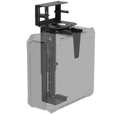 Clamp-on Desk or Desk Leg PC Mount,Adjustable Height and Width,CPU Under Desk...