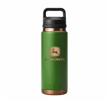 LP88067 - Limited Edition John Deere Yeti 26oz. Rambler Bottle in Green & Copper