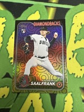 2024 Topps Series 2 #406 Andrew Saalfrank Hot Dog SP RC Arizona Diamondbacks