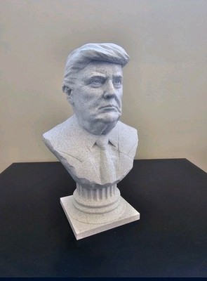 6''x5''x11'' 3D Printed Roman Style Trump Bust