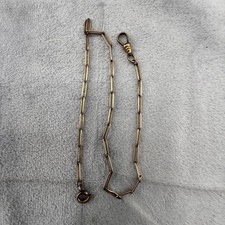 Vintage Victorian Pocket Watch Chain READ
