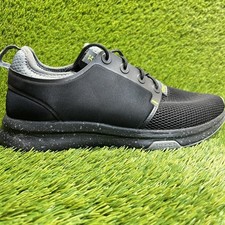 Kuru Atom Mens Size 11 Black Gray Athletic Running Walking Shoes Sneakers