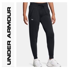 Under Armour Storm Sweatpant Jogger Slim Fit Women M Baselayer Fleece Lined Blac