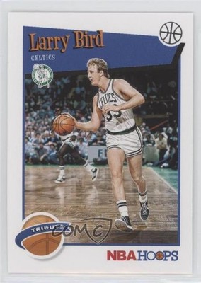 2019-20 Panini NBA Hoops Hoops Tribute Larry Bird #289 HOF 2o7