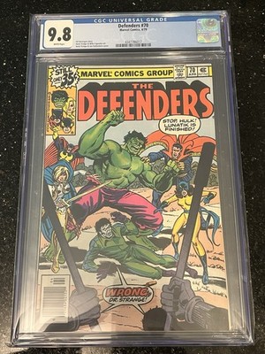 CGC Universal Grade 9.8 - The Defenders #70 (Marvel Comics April 1979)