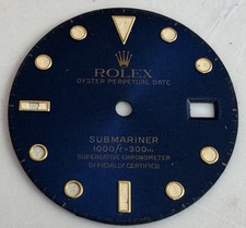 Rolex vintage Submariner blue dial