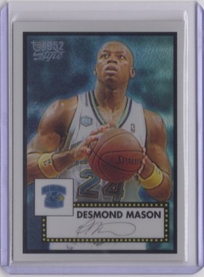 2005-06 Topps 1952 Style Desmond Mason Chrome Refractor /299 Hornets #15