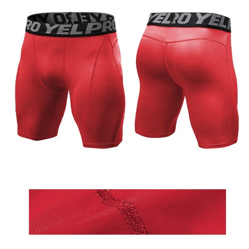 YEL Mens Compression Shorts Spandex Athletic Workout Running Baselayer Underwear - Bild 8 von 32