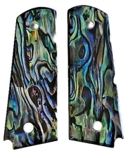 1911 custom GRIPS fits COLT Springfield Rock Island + Clones Paua Abalone '23
