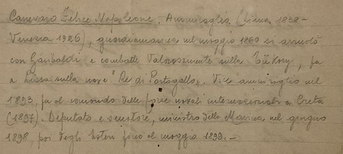 CANEVARO FELICE N. ADMIRAL GARIBALDINO BRIEF BOMBARDIERUNGEN NACH VENEDIG 1. WK - Bild 6 von 6
