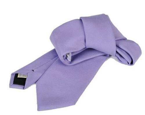 Corbata monocromática Made IN Italy Cravattini varios colores seda 7 hombres fiesta - Imagen 6 de 19