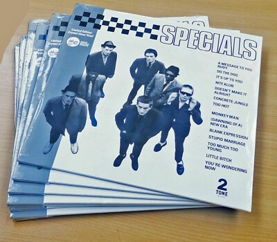 The SPECIALS LP The Specials CRYSTAL CLEAR VINYL National Album Day 2024 Mails s