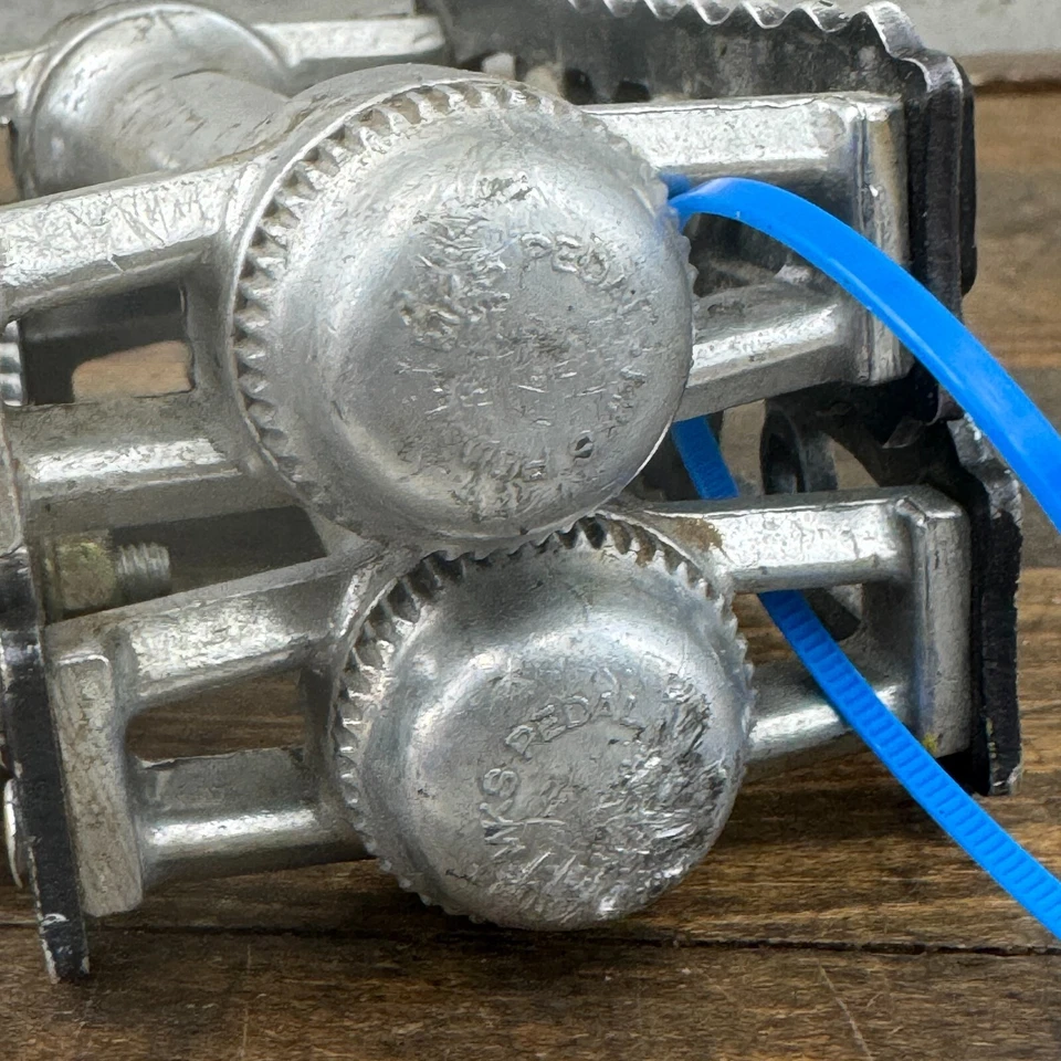 Pedales de Touring MKS de colección 9/16 en plataforma 3 piezas Old School BMX Tour años 80 Foto 4 de 4