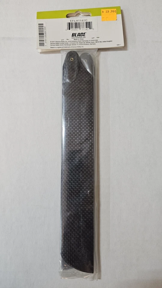 Blade EFLH1147C Sym CF 主刀片套装 BCP 碳纤维适用于直升机 — 第 3/4 张图片