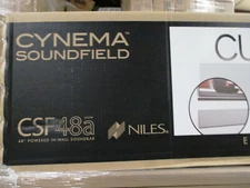 Niles Cynema Soundfield CSF48a 48" Inch In-Wall Soundbar Speaker System