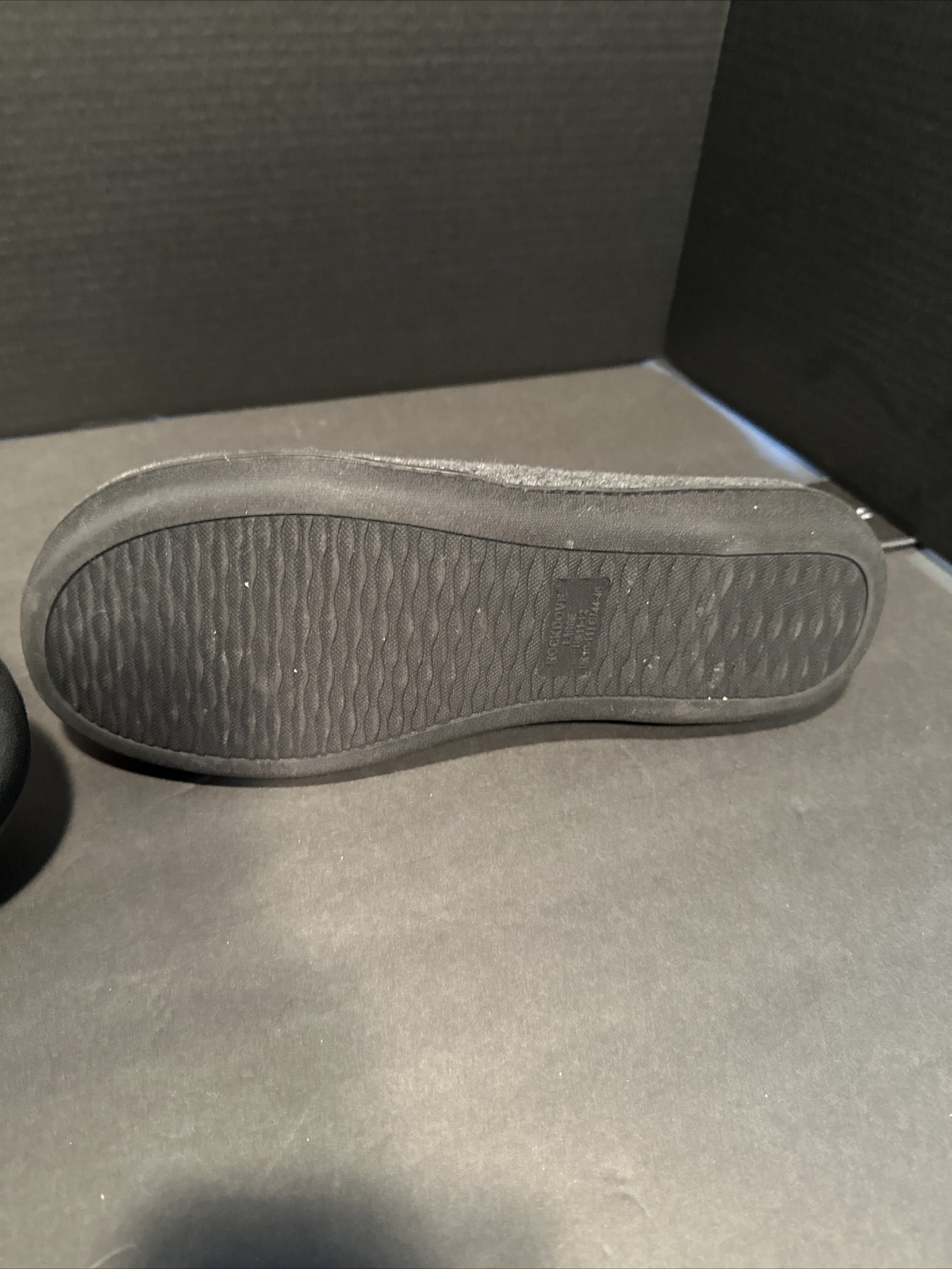 RockDove Slippers Slip ons Shoes Men's Two Tone Memory Foam Size L 11-12  Gray