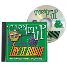 Turn It Up and Lay It Down Vol. 3 Rock-It Science CD for Drummers 000451092