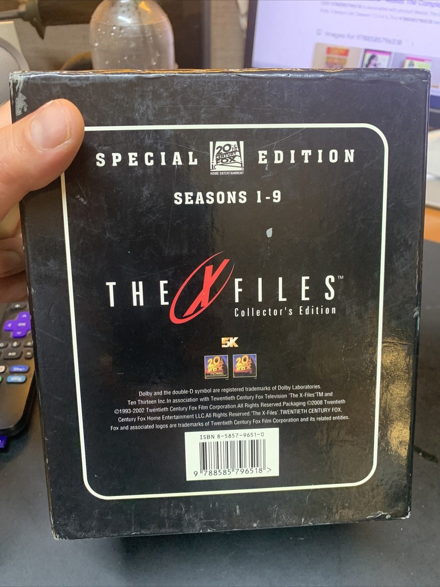 X-Files Season 1 - 9 Rare Special Edition Box 57 DVDs | eBay X-Files Season 1 - 9 Rare Special Edition Box 57 DVDs | eBay