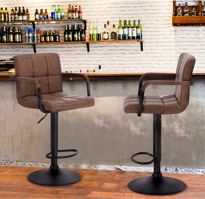 WOLTU Barhocker Bistrohocker Drehstuhl Barstuhl mit Armlehnen Höhenverstellbarer - Bild 1 von 4