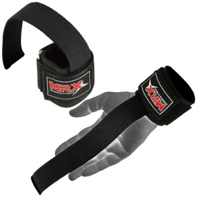 Weight Lifting Bar Strap Wrist Support Gym Training Fitness Bodybuilding MRX New