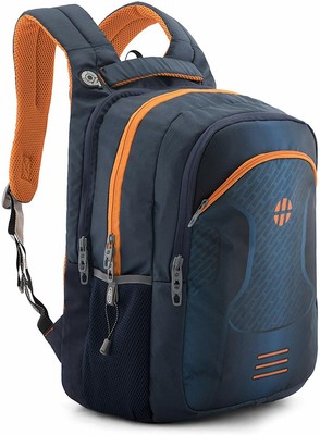 blue colour college bags