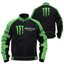 New Herren Monster Motorcycle Jacket Breathab...