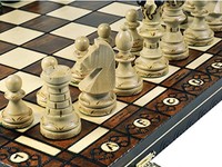 Woodburning Wooden Chess Set - Board 21x21 Inches on sale Woodburning Wooden Chess Set - Board 21x21 Inches on sale
