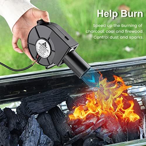 GDSTIME BBQ Fan Air Blower 97mm, Variable Speed Centrifugal Fans with 110V/120V - Picture 3 of 6