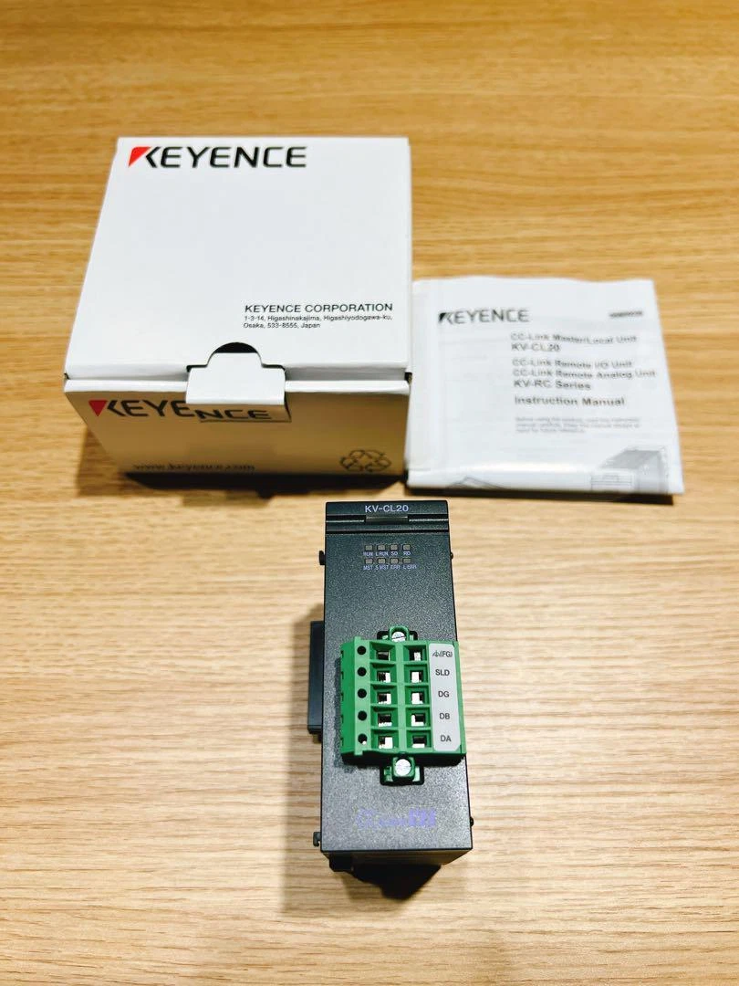 KEYENCE KV-CL20 Master Local CC-Link Unit INTERFACE MODULE Used Japanese