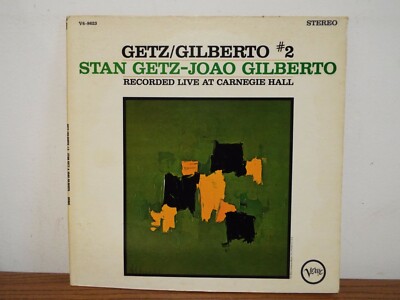 STAN GETZ JOAO GILBERTO #2 LIVE @ CARNEGIE HALL VAN GELDER STAMP
