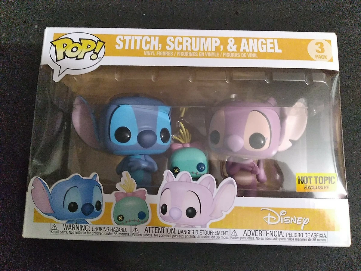 Stitch, Scrump And Angel 3 Pack - POP! Disney action figure