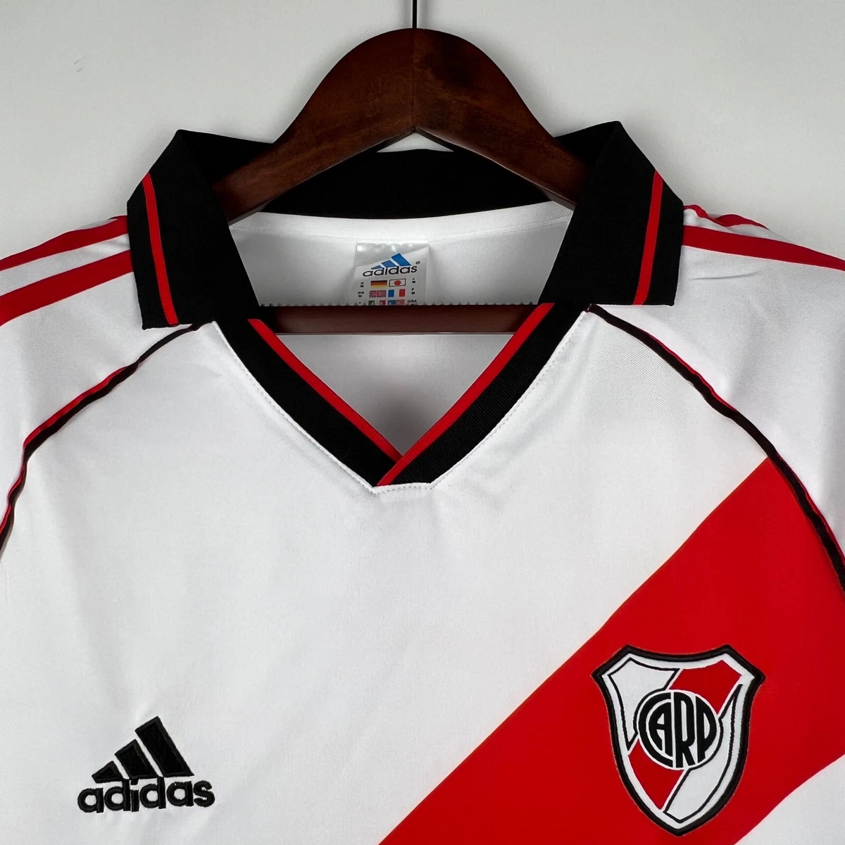 RIVER PLATE 00-01 HOME RETRO FAN JERSEY - PRE ORDER - ORTEGA | eBay