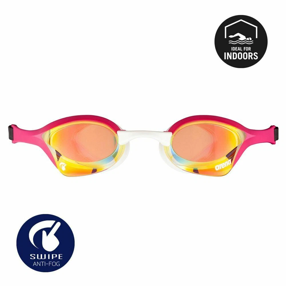 Arena Cobra Ultra Swipe Antifog Mirror Goggle at