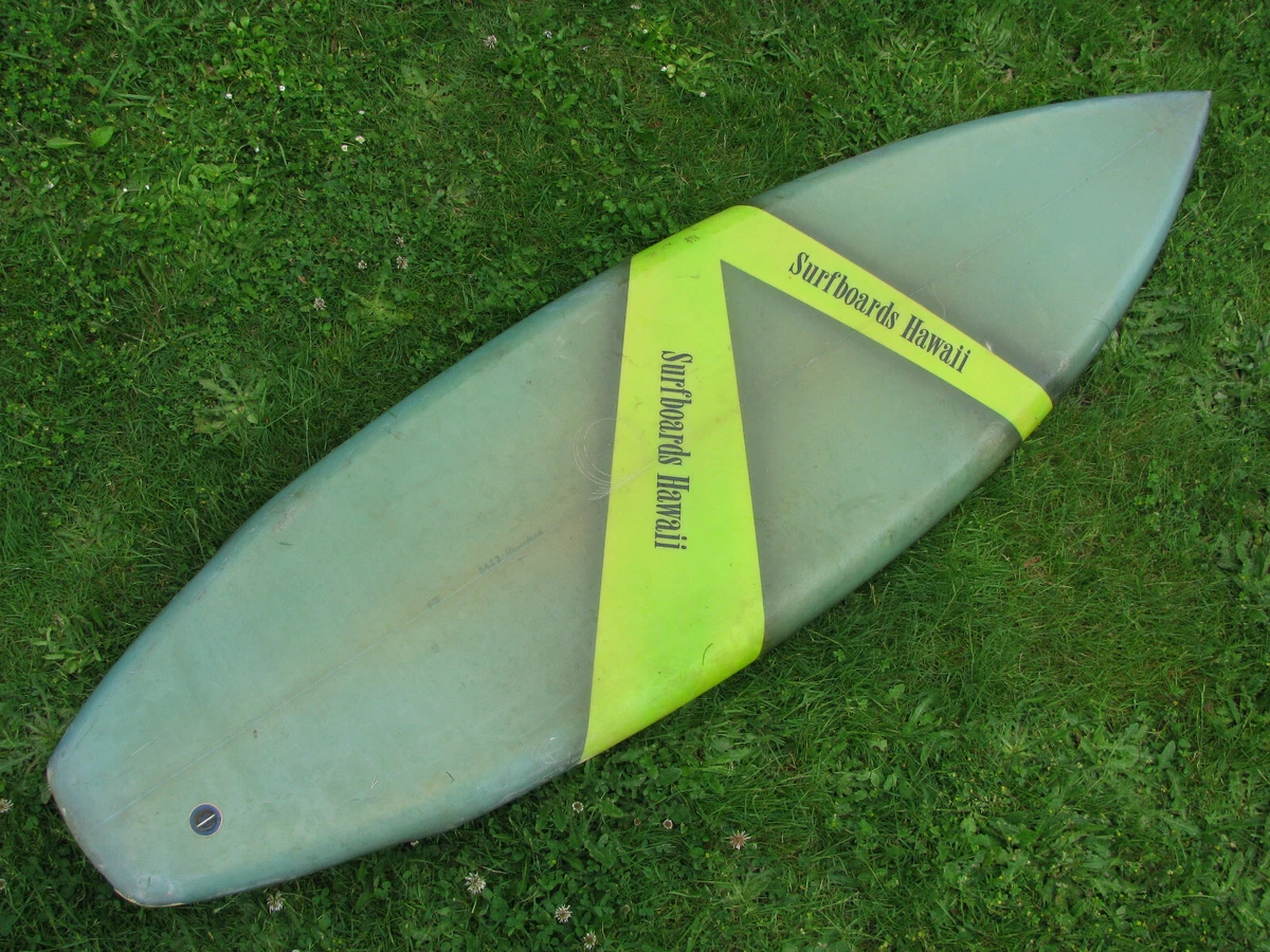 1980s SURFBOARDS HAWAII THRUSTER SHORTBOARD by MIKE SLINGERLAND 6 2