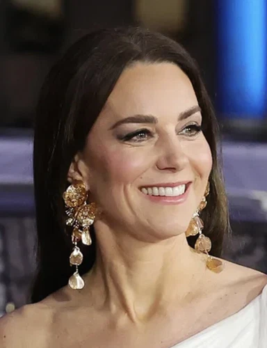 ZARA CASCADING GOLD KATE MIDDLETON FLORAL EARRINGS FLOWER GOLD BAFTAS 4736/081