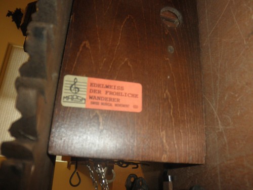 Cuckoo Clock German HUMMEL Black Forest SEE VIDEO Chalet 1 Day CK3354 - Picture 3 of 10